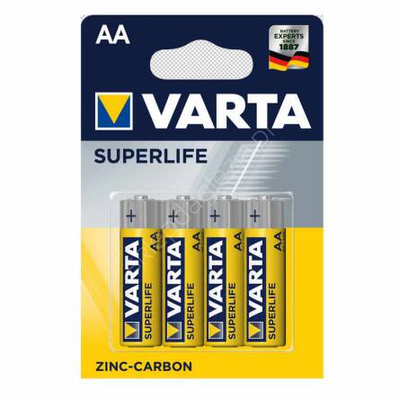 Bateria Varta 4szt 1.5V R6 AA Superlife