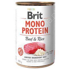 Brit Care Mono pies 400g Beef&Rice