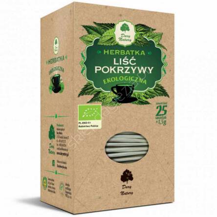 Herbata Eko Pokrzywa 25x1,5g