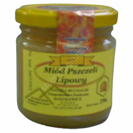 Miód lipowy 250g B