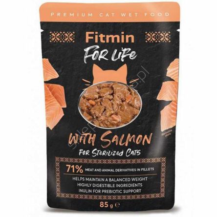 Fitmin  85g  Cat sterilized łosoś