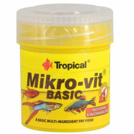 Pokarm dla ryb akwariowych Mikrovit Basic 50ml