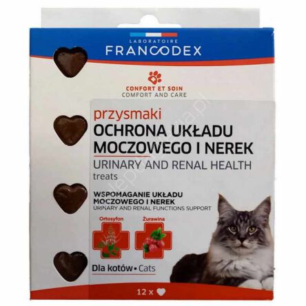 Przysmak Francodex dla kotów uklad moczowy 12szt