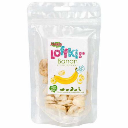 Alegia Loffki Banan Liofilizow. 30g