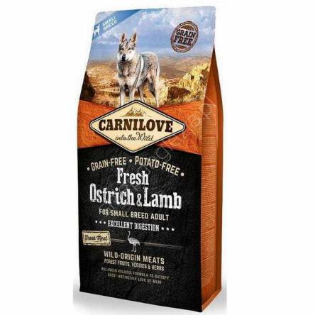 Carnilove Pies 1,5kg Adult Small Ostrich&Lamb