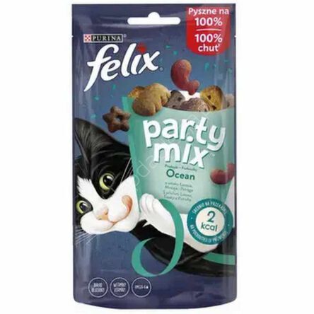 Purina    60g Felix Party mix Ocean mix