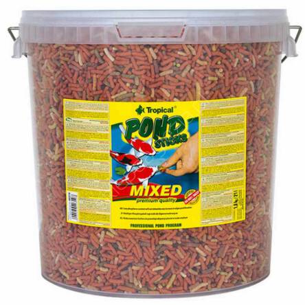 Pokarm dla ryb 21l/6kg Pond Mix sticks