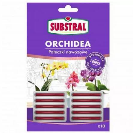 Pałeczki Substral do orchidei 10szt