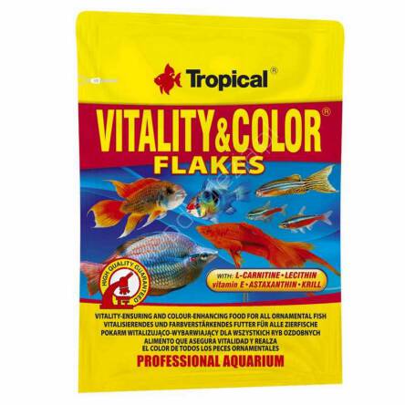 Pokarm dla ryb akwariowych Vitality&Color 12g