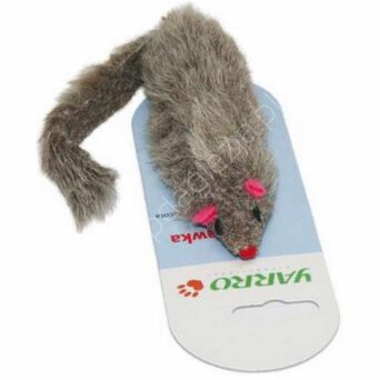 Yarro zabawka dla kota mysz futrzana 17cm