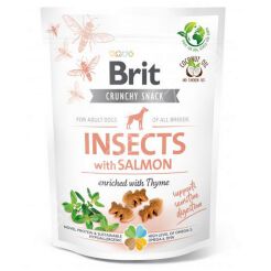 Brit  Pies Snack Insect Łosoś 200g